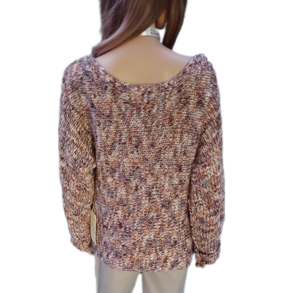 NEW!Elan L pullover boat neck knit sweater - Picture 5 of 10